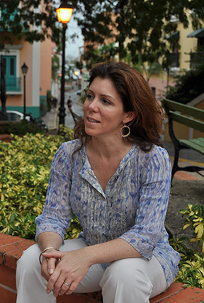 Anna Deeny in San Juan 2015.  Photo K Dykstra.